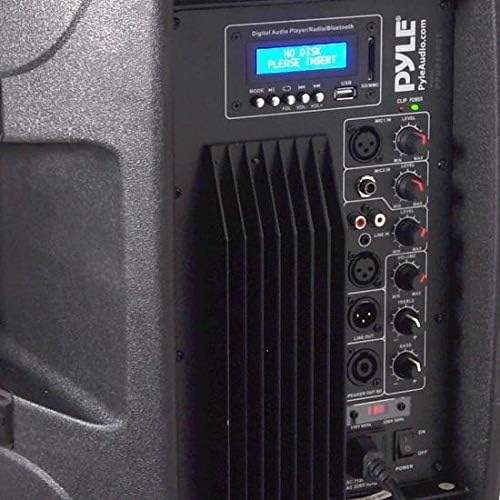 Pyle Subwoofer Aktiv + Passive Subwoofer – Bluetooth Lautsprecher: Aktiv Subwoofer und Passiv Subwoo