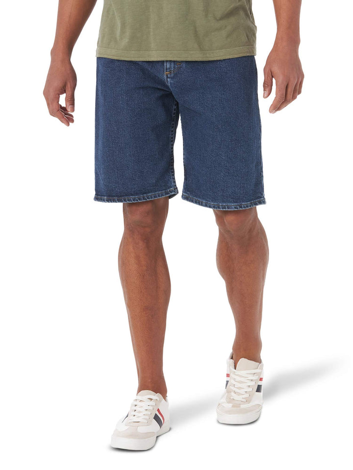 Wrangler Authentics Herren Comfort Flex Denim Shorts 48 Dark Stonewash, 48 Dark Stonewash