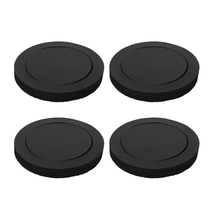 KIMISS Speaker Insulation Ring, 4 Stück Türverkleidung Schalldämmung Baumwolle Auto Lautsprecher Bas