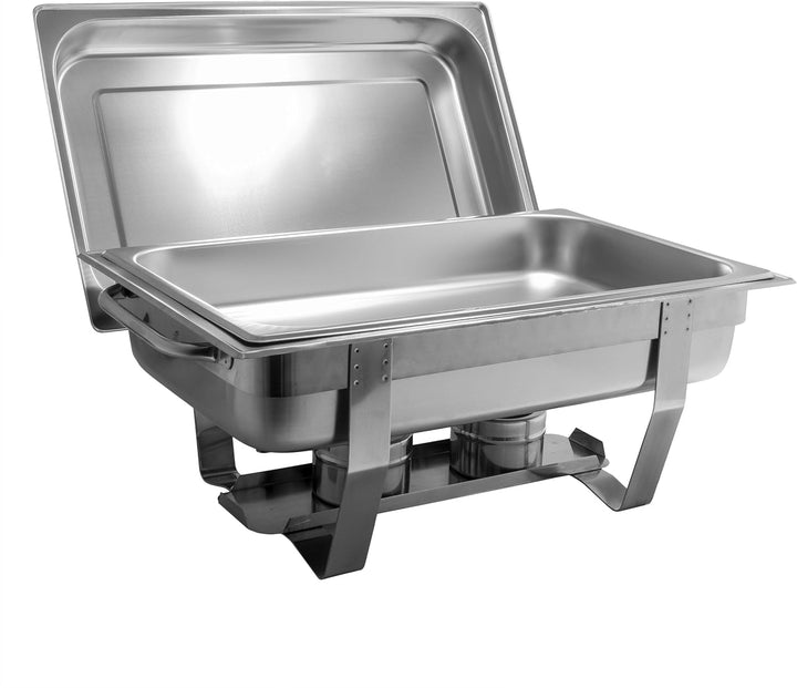 Chafing Dish Speisenwärmer Warmhaltebehälter GN-Behälter Edelstahl 11 tlg. SET