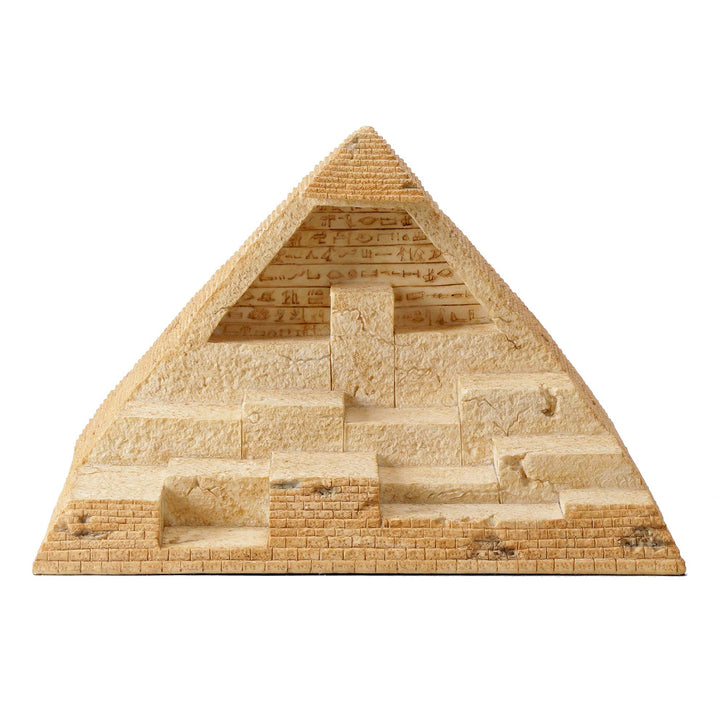 Veronese Design Miniatur-Sammelfigur aus Kunstharz, 8,9 cm hoch, ägyptische Götter, Pyramidenanzeige