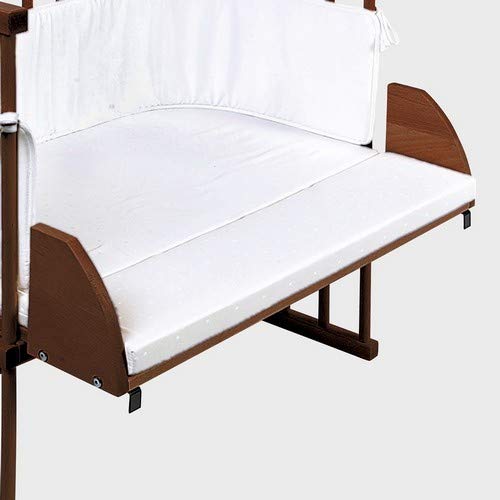 babybay Original, Midi und Mini Verlängerungsseite colonial inkl. Matratzenergänzung weiss (nicht gl