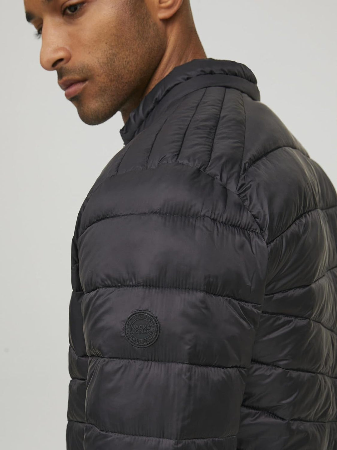 JACK & JONES Herren Jjehero Puffer Collar Noos Jacke M Schwarz, M Schwarz
