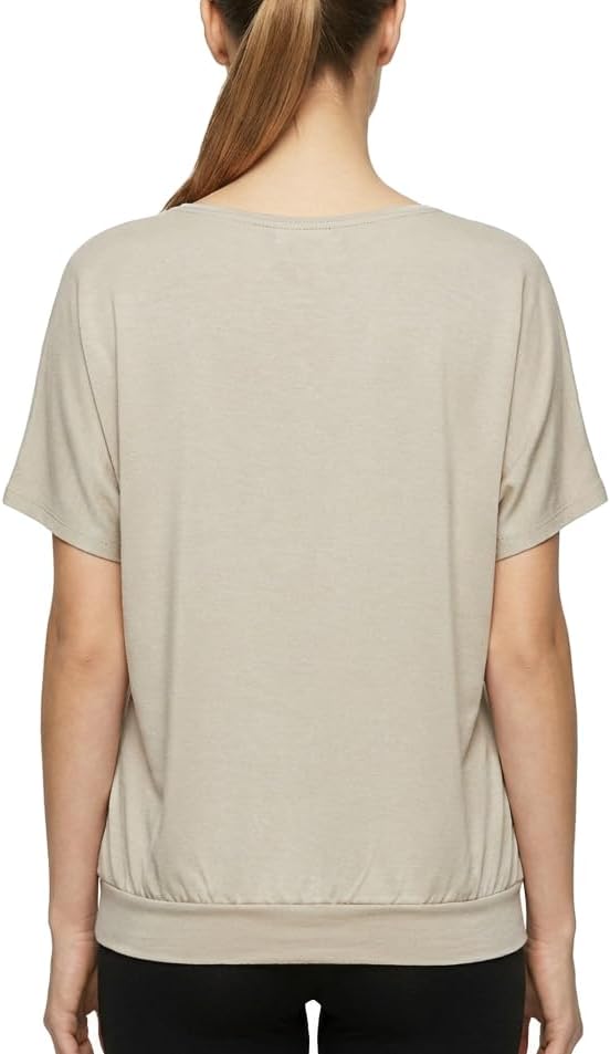 Van Der Rich ® - T-Shirt Kurzarm Oberteile - Damen M Beige 1, M Beige 1