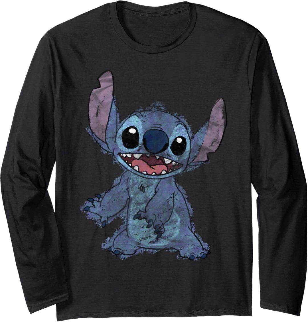 Disney Lilo & Stitch Stand Up Chalk Fill Langarmshirt
