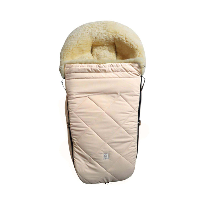 Kaiser Classic for Bugaboo Lammfell Kinderwagen Fusssack, 100 x 45 cm (cream), cream