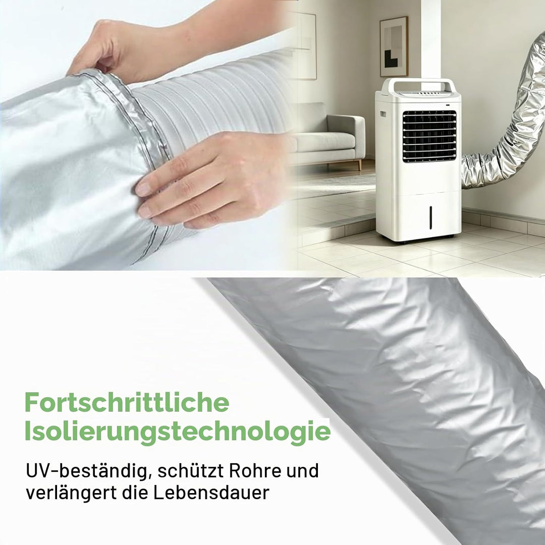 Abluftschlauch Isolierung für Klimaanlagen, Schlauch Abdeckung, Klimaanlage Zubehör, AC Isolierte Sc