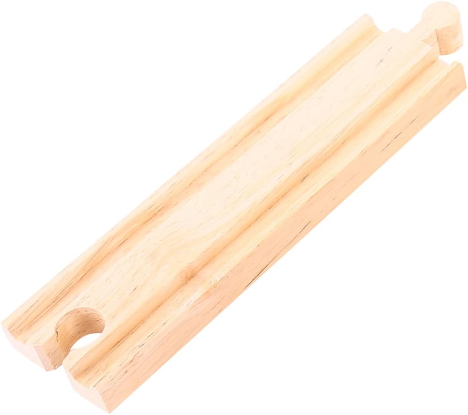 Bigjigs Rail Holzschienen Gerade 14cm (Pack von 12)