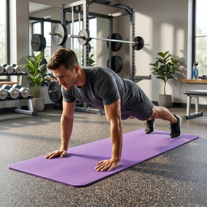 Yogamatte, Fitnessmatte Rutschfest Und Trainingsmatte, Yoga Matte Dicker, Sportmatte Dicke, Gym Matt