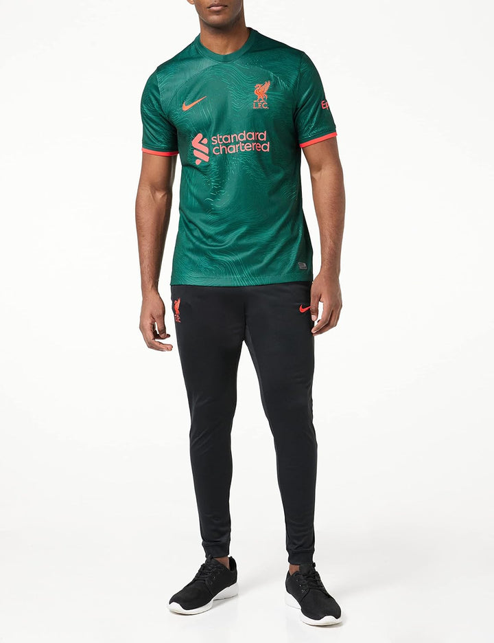 Nike Herren Trikot Saison 2022/23 Offizielle Auswärtstrikot, Black/Siren Red
