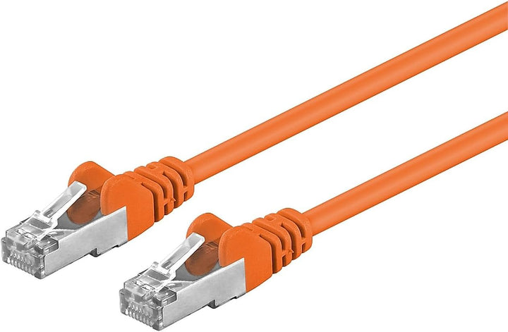 PremiumCord Netzwerkkabel, Ethernet, LAN & Patch Kabel CAT6a, 10Gbit/s, S/FTP PIMF Schirmung, AWG 26