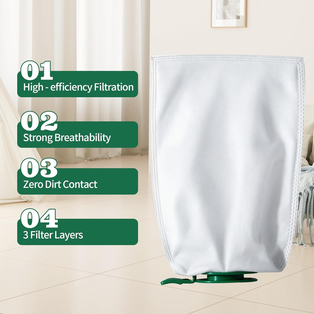 12 Staubsaugerbeutel für Vorwerk Kobold VB100, Für Vorwerk Staubsaugerbeutel, Für Kobold Staubsauger