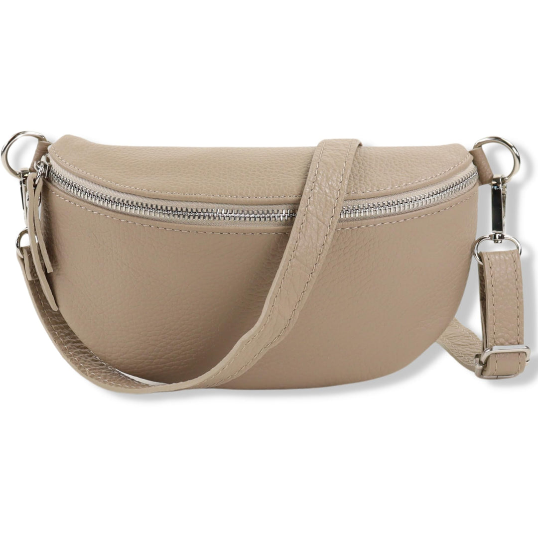 Blade Bauchtasche Damen Echtleder, stylische Gürteltasche Damen mit Leder abnehmbaren &amp; verstellbare