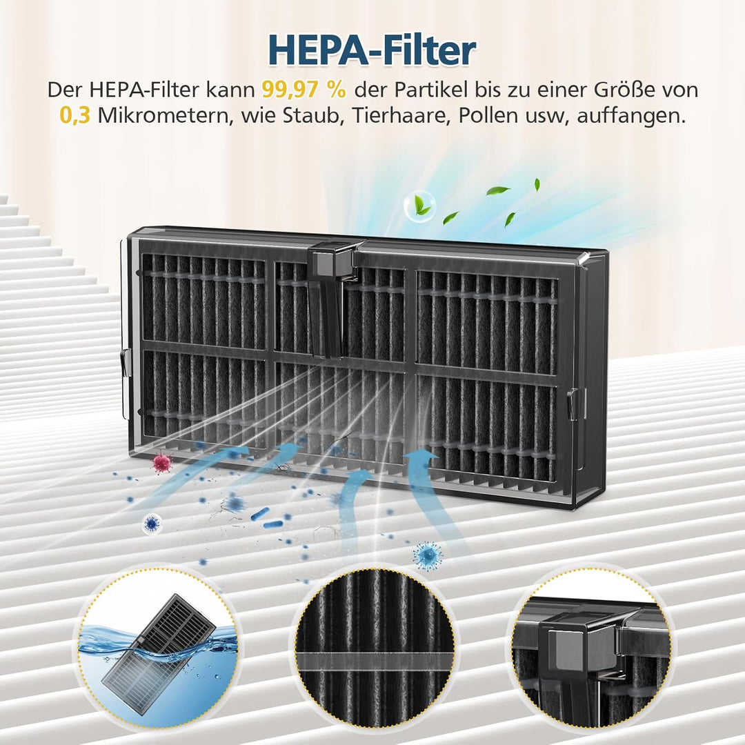 25 Stück Zubehör für Dreame L10s Ultra Gen 2 / L10s Pro Ultra Heat / L40 Ultra AE/ X30 Ultra/Mova E3