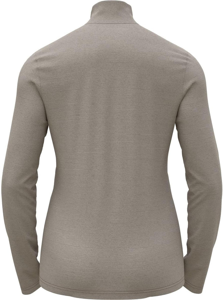 Odlo Damen Midlayer 1/2 Zip Roy Pullover S Beige, S Beige
