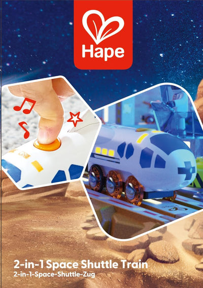 Hape Spaceshuttle, Eisenbahn, Zubehör, ab 3 Jahren