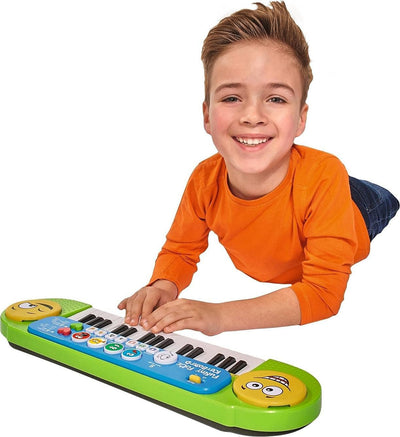 Simba 106834250 - My Music World Funny Keyboard, 32 Tasten, 8 Demos, 6 Rhythmen, 4 lustige Geräusche