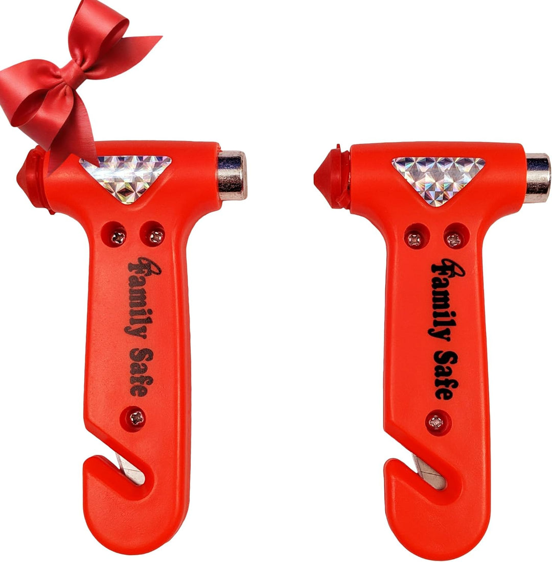 Family Safe Sicherheitsgurtschneider Fensterbrecher Notfall Flucht Multi Tool Orange ns-837-2pk