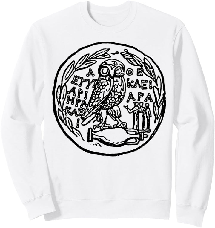 Greek Mythology Athena Goddess Athenian Athens Owl gift Sweatshirt