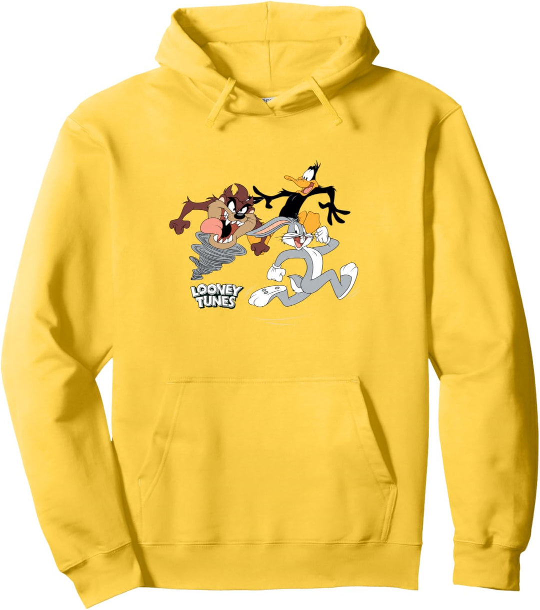Das Looney Tunes-Trio Bugs Daffy Taz Pullover Hoodie
