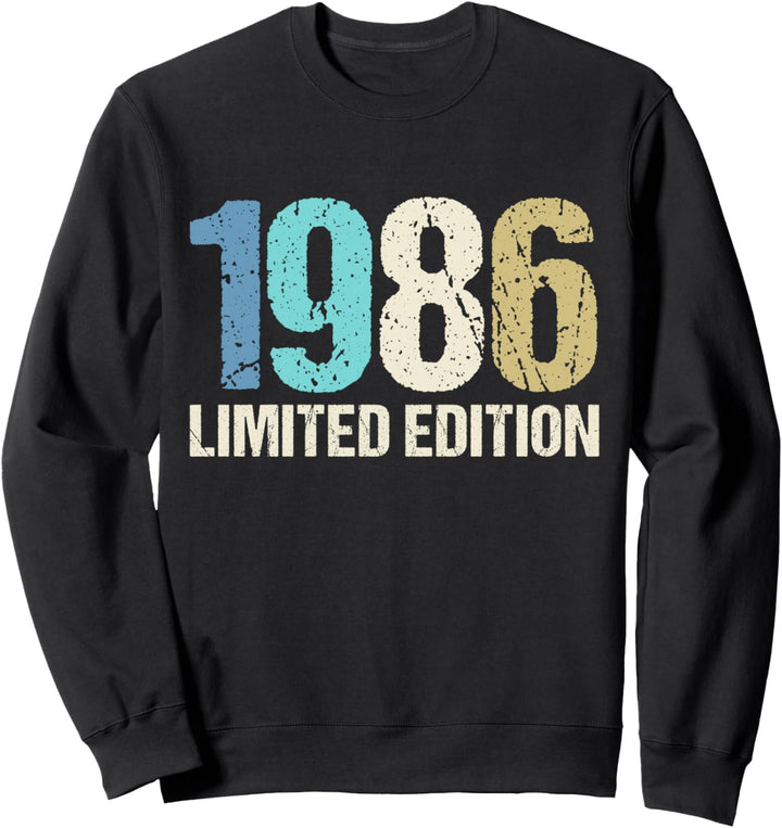 38. Geburtstag Mann Frau 38 Jahre 1986 Deko Lustig Geschenk Sweatshirt