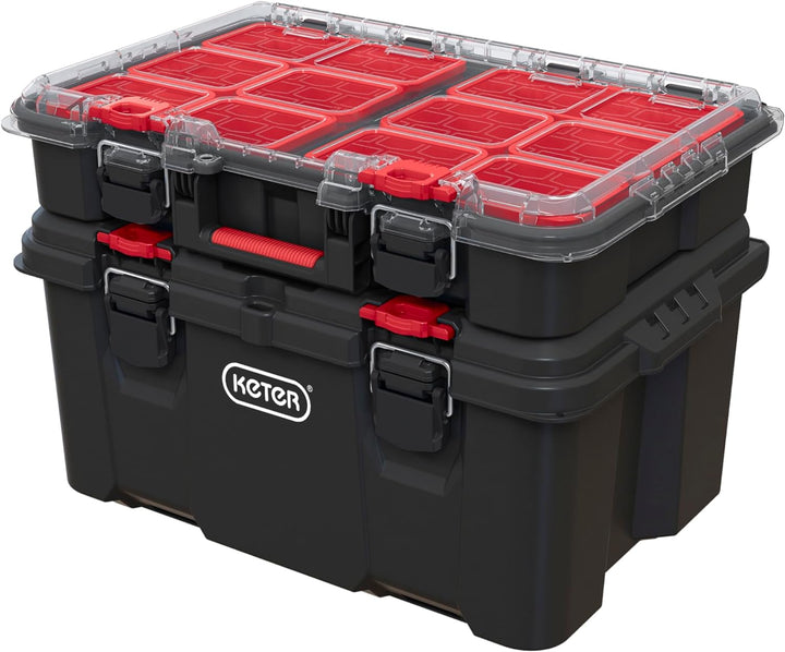 Keter Stack & Roll Heavy Duty DIY Tool Storage Organizer DIY Werkzeugaufbewahrung Organizer, DIY Wer