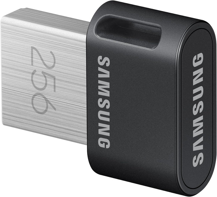 Samsung USB-Stick Typ-A FIT plus (MUF-256AB/APC), 256 GB, 400 MB/s Lesen, 110 MB/s Schreiben, kleine