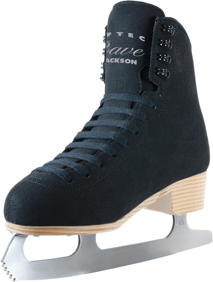 Jackson Softec Rave Damen/Mädchen Schlittschuhe Schwarz Womens Size-7.0, Schwarz Womens Size-7.0