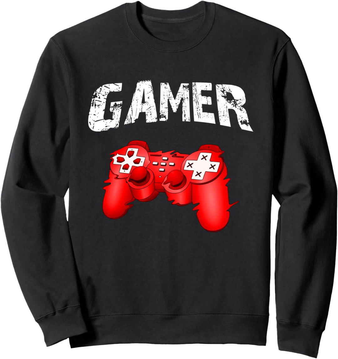 Gamer Controller Gaming Spiele Videospiele Sweatshirt