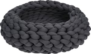 AniOne Flechtkorb Cuddly schwarz