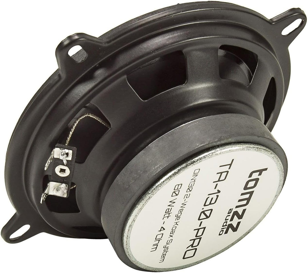 tomzz Audio 4000-997-1 TA 13.0-Pro Koaxial 2-Wege Lautsprecher Set 130mm 50 Watt Lautsprecher Satz