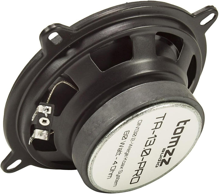 tomzz Audio 4000-997-1 TA 13.0-Pro Koaxial 2-Wege Lautsprecher Set 130mm 50 Watt Lautsprecher Satz