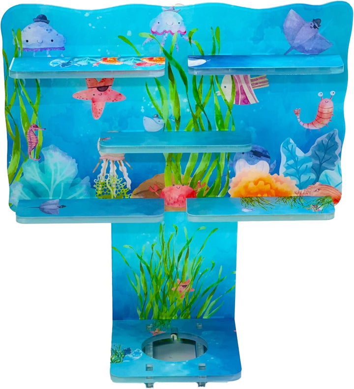 Smagnon Tonie Regal aus Acryl mit LED Beleuchtung - Passend für Toniebox oder Tonie Figuren für Jung