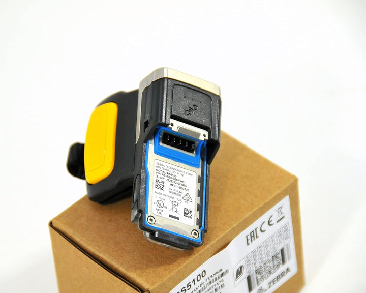 Zebra RS5100 Ring Scanner 2D/1D/QR Code Barcode Reader Wireless Bluetooth to Android, iOS, Windows (