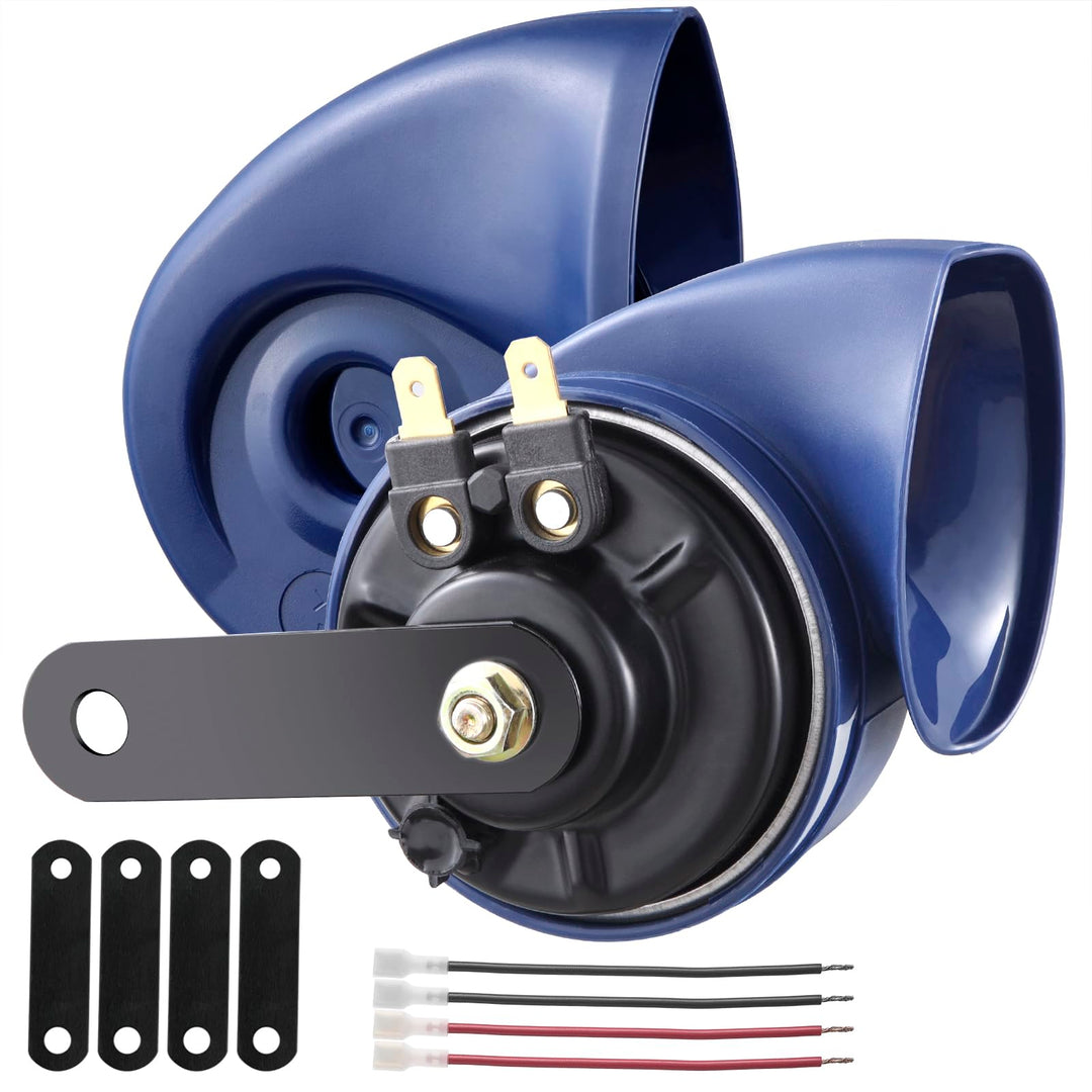 Rupse Hupe Autohupe Laut 120dB Horn Signalhorn für 12v Pkw Lkw Wohnmobile Motorräder Schiffe E-Bikes