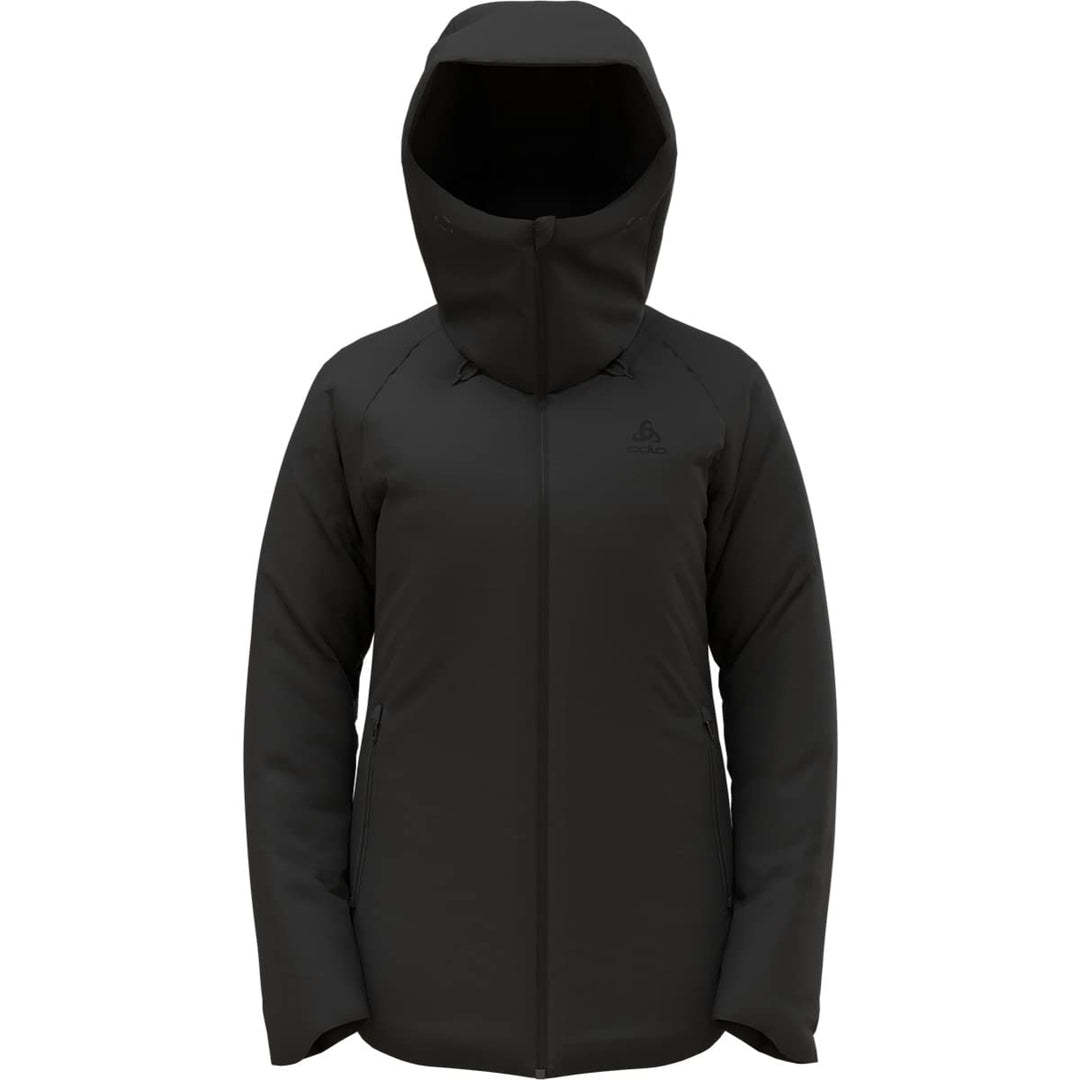 Odlo Damen Jacket Insulated Ascent S-thermic Waterproof Jacke, Schwarz