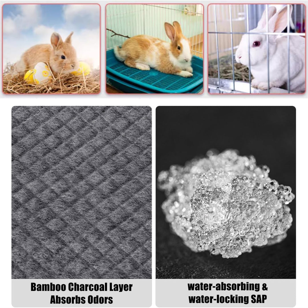 Einweg Meerschweinchen Käfig Einlagen wasserdichte PIPI Pads für Meerschweinchen Kleintiere Einstreu