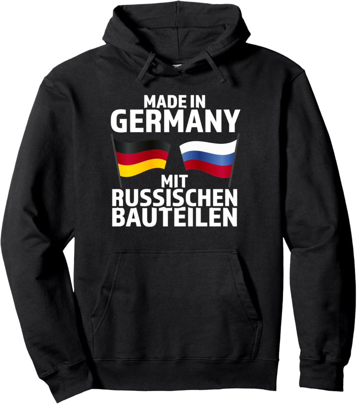 Russland Deutschland Deutschrusse Heimat Heimatland Pullover Hoodie