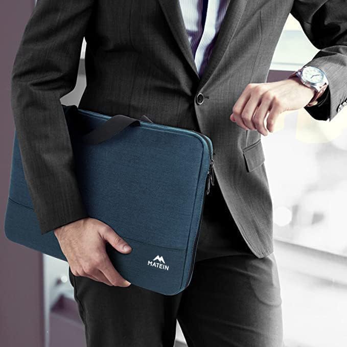 MATEIN Laptop Tasche 15,6 Zoll, Laptop-Hülle 15 mit Griff,Schlanke und Leichte Laptoptasche für Reis