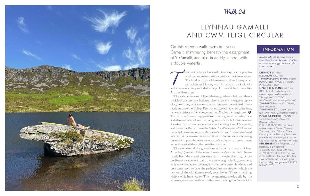 Wild Swimming Walks Eryri / Snowdonia: 28 Lake, River & Waterfall Days Out, Taschenbuch