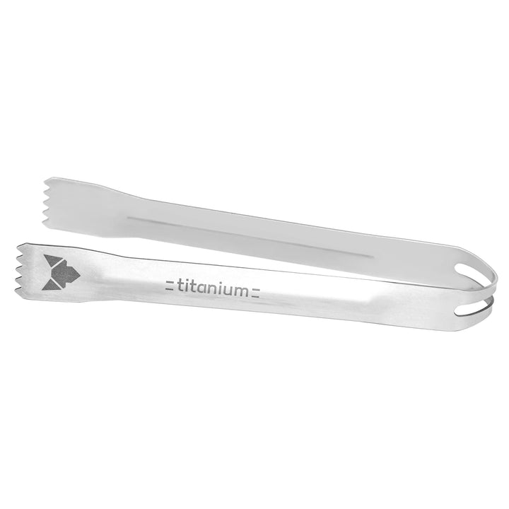 FENNEK Grillzange aus TITAN | extra kompakt | ideal zur Verwendung mit dem Hobo Sortiment | Made in