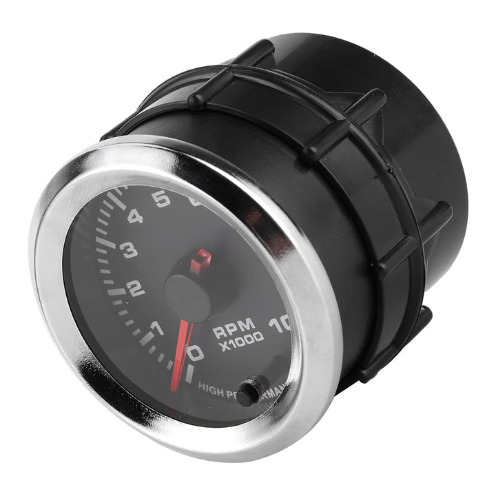 Fydun Auto Drehzahlmesser 52mm/2in Universal 7 Farben Tacho Drehzahlmesser Mit Messbereich 0‑10000 U