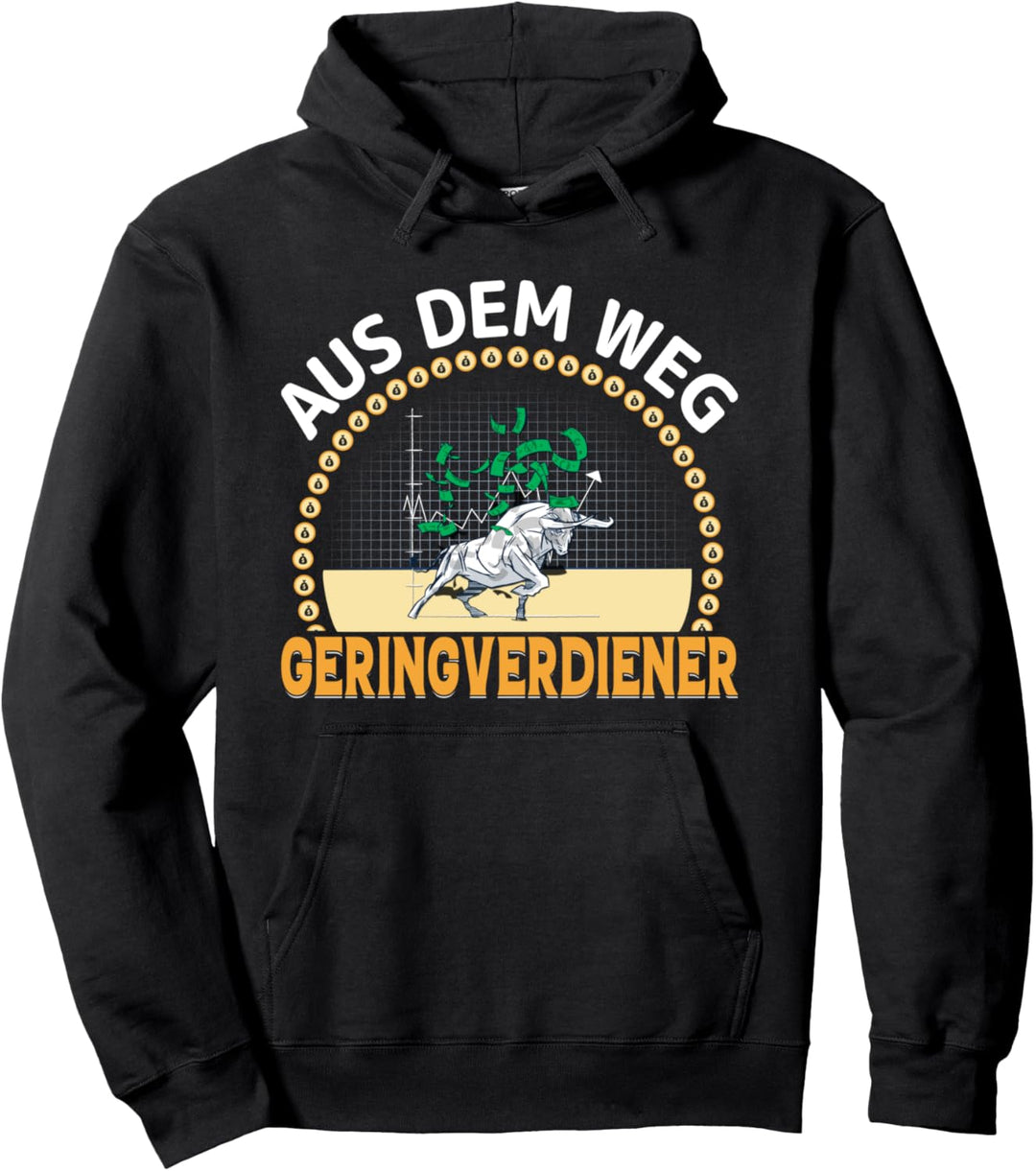 Aus dem Weg Geringverdiener Pullover Hoodie
