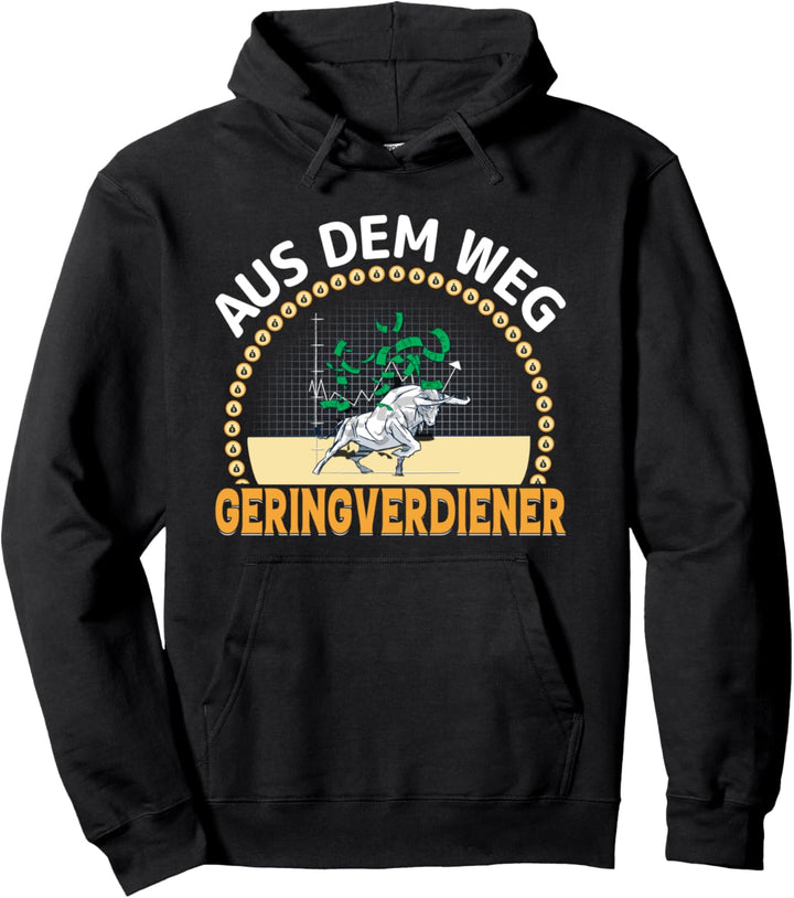 Aus dem Weg Geringverdiener Pullover Hoodie