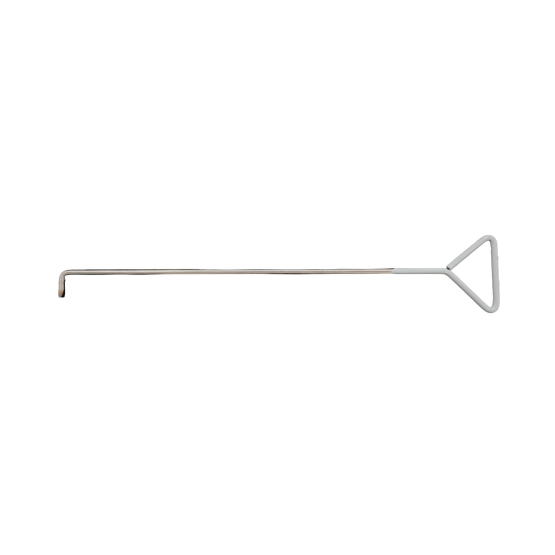 76cm Kanalhaken lackierter Stahl Schachthaken Kanaldeckelheber Schachtdeckelhaken