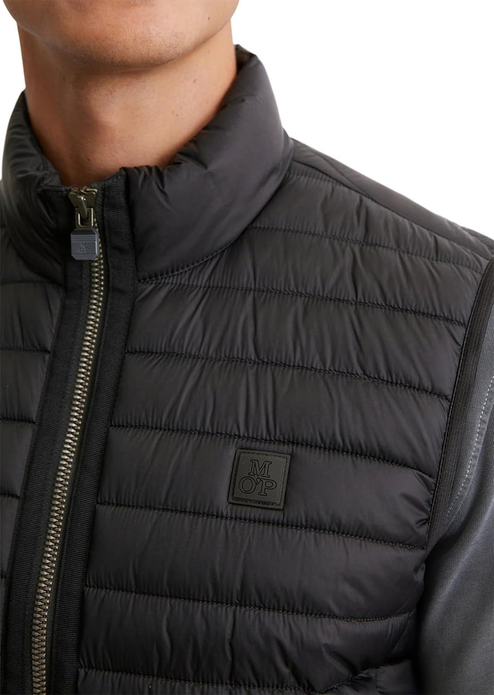Marc OߴPolo Herren Steppweste Übergangsjacke wasserabweisend XS Schwarz(I), XS Schwarz(I)