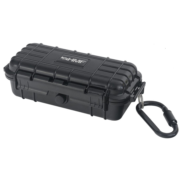 HMF ODK500 Outdoor-Koffer klein, wasserdichte Box für Boot und Freizeit | 19,8 x 9,6 x 6,3 cm, 19,8