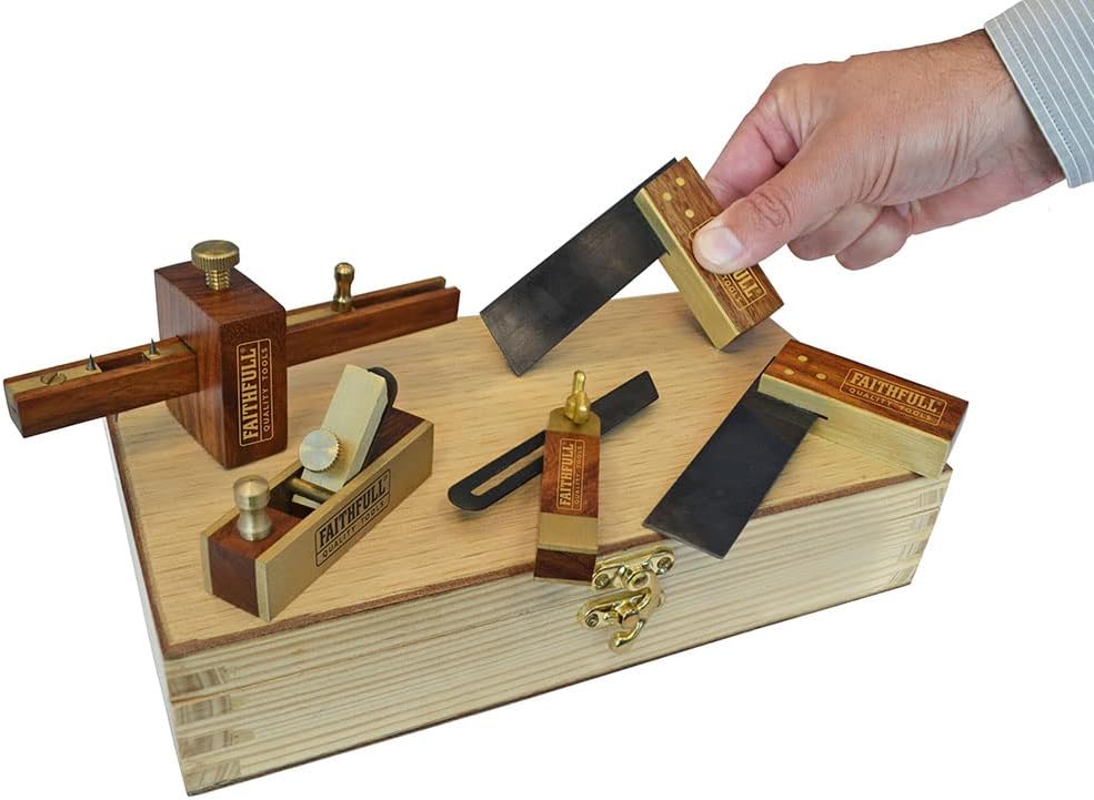 Faithfull MINISET5 Miniatur-Werkzeug-Set, 5-teilig