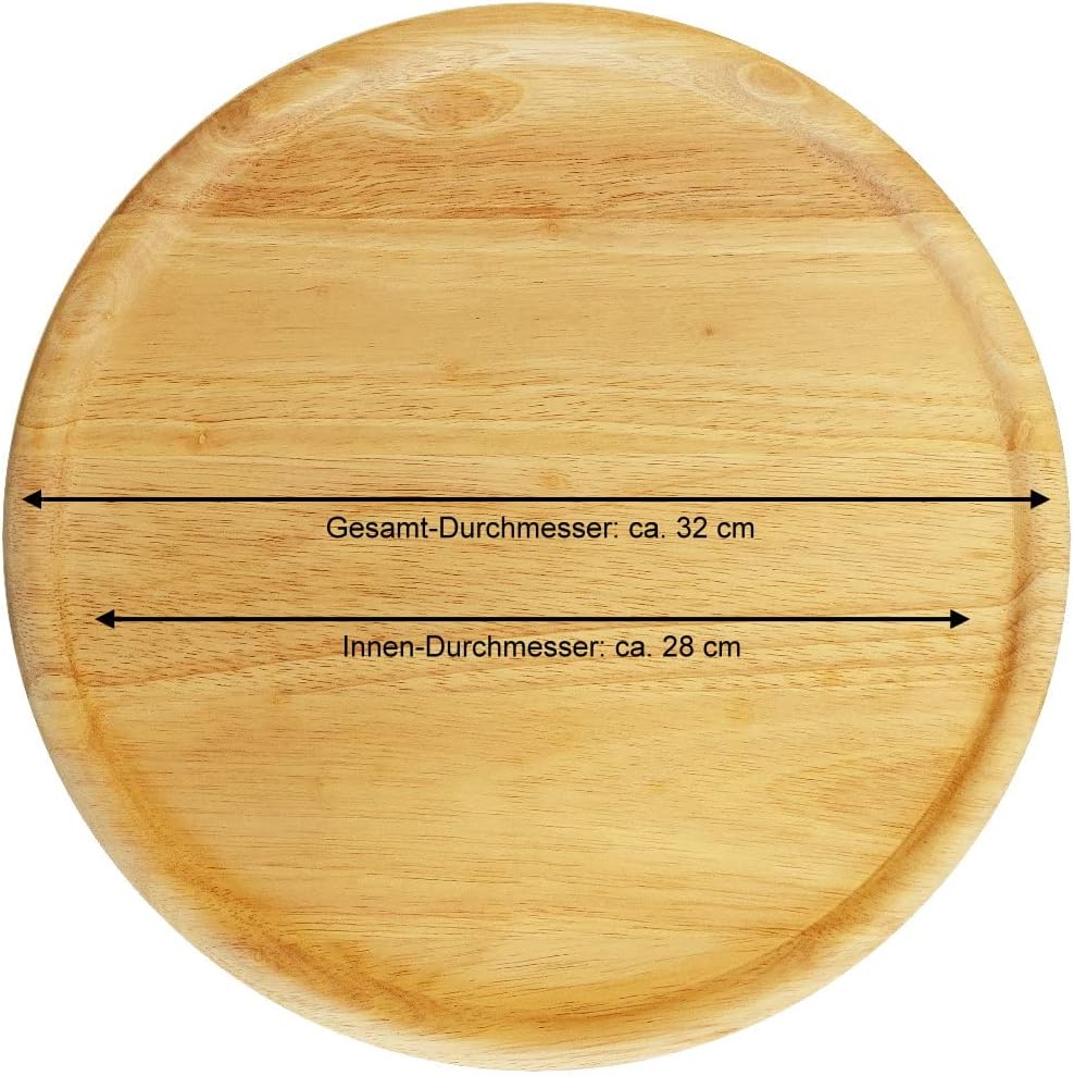 Servierteller 32 cm mit Gravur (Namen) Plätzchen Weihnachts-Teller - Geschenkidee zu Weihnachten aus