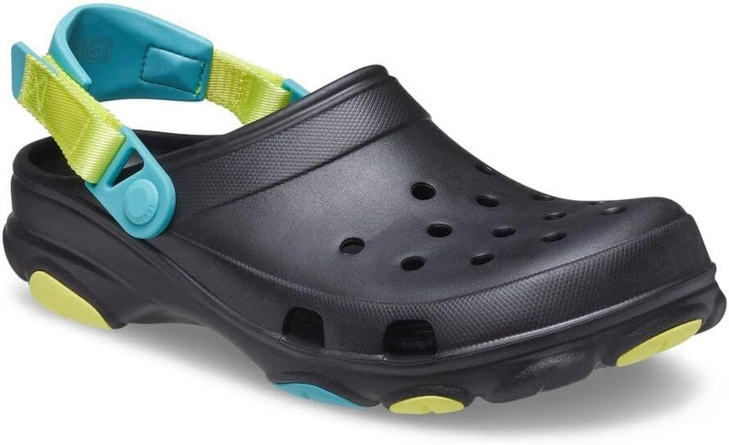 Crocs Unisex Classic All Terrain Clogs 36/37 EU Black Multi, 36/37 EU Black Multi